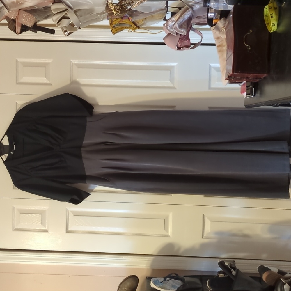 Miss Candyfloss Black And Gray Jumpsuit 2xl